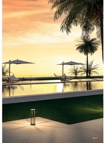 Redo 90578 - Lampă LED de exterior KALEN, 8 W, 230 V, 3000 K, 50 cm, IP65, antracit