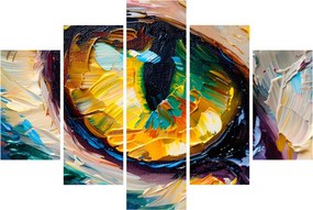 Tablou - Ochi de pisică Pictură (150x105 cm)