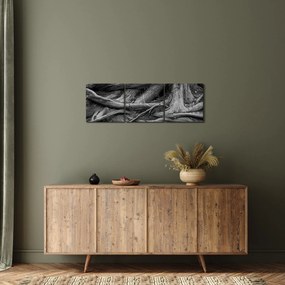 Tablou - Rădăcinile copacului (cu ceas) (90x30 cm)