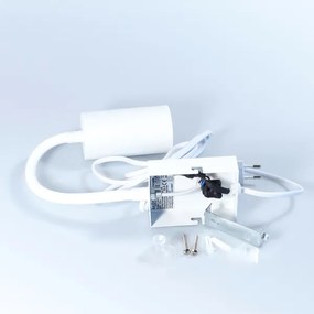 Lampă de perete flexibilă ROBBY 1xGU10/25W/230V albă Globo 57911WW