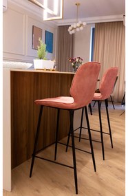 Scaun bar Rabal  (negru + roz). 1098708