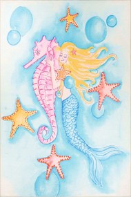 Covor ADA, 75x150 cm, forma dreptunghiulara, poliester, multicolor, AL