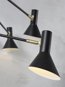 Lustra moderna cu brate reglabile Izmir 3-arm black