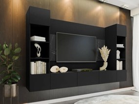 Mobilier living Coprea I (Negru + Marmură negru) . 1104549