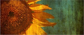 Tablou - Floarea soarelui (120x50 cm)