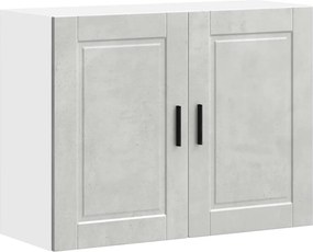 vidaXL Dulap de bucătărie „Porto” Lemn prelucrat gri beton