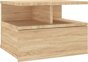 vidaXL Noptieră suspendată, stejar sonoma, 40x31x27 cm, lemn prelucrat