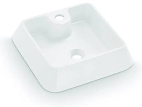 Bathco 4003 - Lavoar pentru blat GALICIA 40x40 cm porțelan/alb