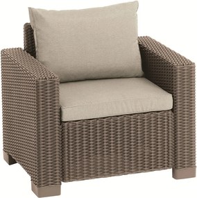 Set de scaune de grădină Keter California 83 x 68x 72 cm, 2 bucăți, cappuccino