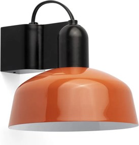 Aplica de perete metal TATAWIN negru, orange