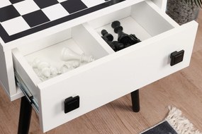 Măsuță pentru șach Chess (alb + negru). 1072667