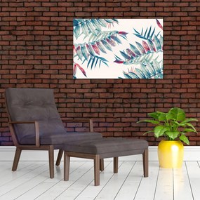 Tablou - Frunze tropicale (90x60 cm)