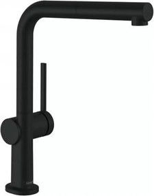 Baterie bucatarie cu dus extractibil Hansgrohe Talis M54 270 cu 1 jet pentru incalzitoare cu flux continuu finisaj negru mat