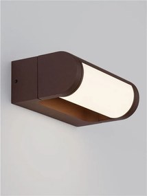 Aplica de perete exterior LED 3000K IP65 Rox corten