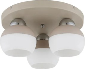 Globo 15999-3D - Plafonieră RAGUSA, 3x E27, max. 60 W, 230 V, Ø 31,5 cm