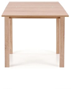 Masa extensibila Gracjan stejar sonoma - L 80-160 x l 80 x h 76 cm