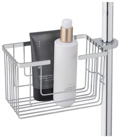 Raft pentru baie argintiu lucios autoadeziv din oțel inoxidabil Valognes – Wenko