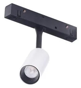 Set 2m sina magnetica monofazata cu iluminat inclus Alfa 52M2034WH alb, 3000K