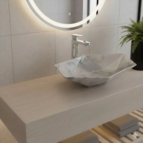 Lavoar pe blat stil granit Rune Kari 63.5 cm