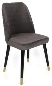 Set de scaune de sufragerie Hugo Anthracite, 4buc.