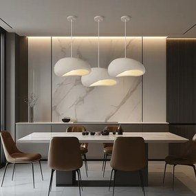 BRILAGI - Lustră pe cablu WABI SABI 1xE27/60W/230V Ø 40 cm albă