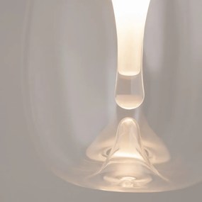 Pendul modern auriu cu glob de sticla transparent Maytoni Splash