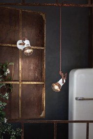 Pendul design retro realizat manual din ceramica LOFT