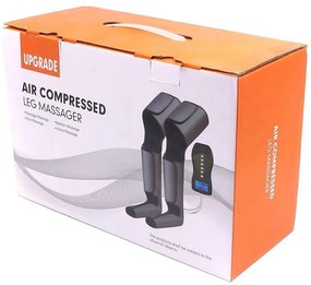 Aparat de masaj limfatic cu compresie pentru picioare, cu telecomanda