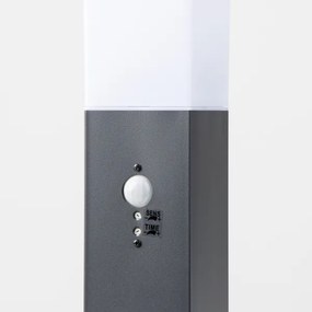 Brilagi - Lampă de exterior cu senzor NOVA 1xE27/15W/230V 40 cm IP44 antracit