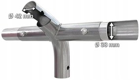 Cort de petrecere 5x10m 240g/m2 PE