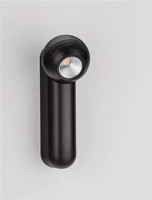 Aplica cu spot LED stil minimalist 2700K NOTIC negru