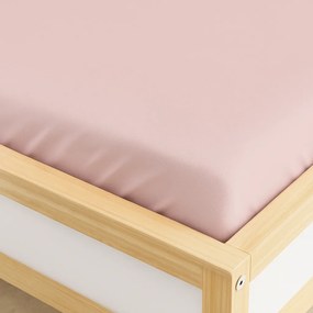 Cearceaf cu elastic din microfibra roz antic 180 x 200 cm