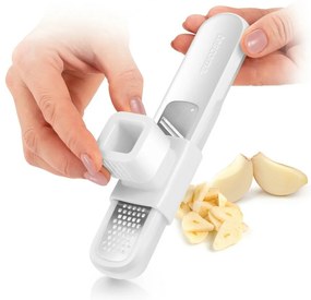 Tescoma Răzătoare pentru usturoi și ghimbir HANDYX-sharp, cu filtru