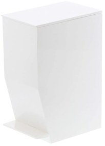 Coș de gunoi alb cu pedală din plastic 3,9 l Tower – YAMAZAKI