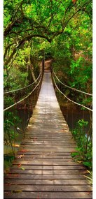 Fototapet vertical Green bridge, 90 x 202 cm