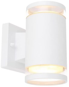 Aplica de perete pentru exterior design modern, IP44 ALCALA alb 32063-2W GL