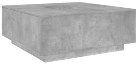 3284052 vidaXL Măsuță de cafea gri beton 100x100x40 cm lemn prelucrat