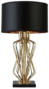 Searchlight EU4110GO - Lampă de masă ETHAN 1xE27/60W/230V