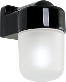 Aplica de perete design minimalist din ceramica neagra OSTIA