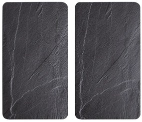 Plite protectie din sticlă, 2 bucăți, Kesper, DARK CONCRETE