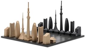 Joc de sah Skyline Tokyo Luxury Bronze
