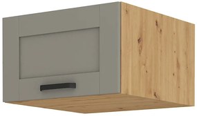 Dulap superior de bucătărie Lucid WH 60 NAGU 36 1 F (Stejar artisan + claygrey). 1045501