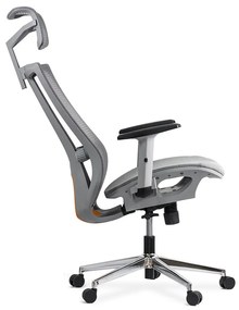 Scaun ergonomic gri SYYT 9510 - multifunctional, reglabil, confort sporit
