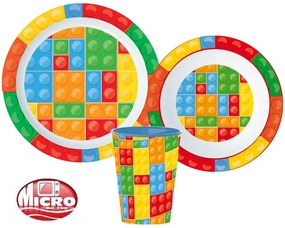 Bricks Set de vase cu model Lego, set de microplastic