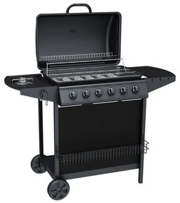 Tepro 3309 Hampton 6 grill pe gaz, 6 arzătoare,123 x 55 x 98 cm