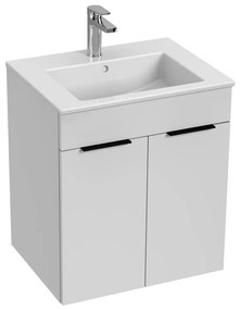 Dulap de baie cu lavoar JIKA H4536111763001 CUBE 60,7x65 cm alb