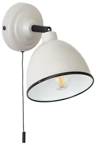 Spot de perete Brilliant TELIO 1xE14/28W/230V gri