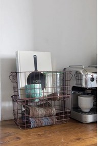 Coș de depozitare din sârmă din metal 31x16,5x16 cm Store-It – Mette Ditmer Denmark