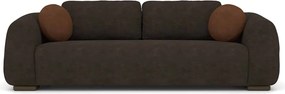 Canapea lemn masiv Maura, 260 × 73 × 105 cm