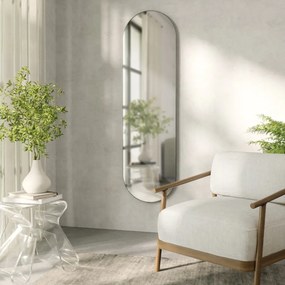 Oglindă de perete/de podea 46x157 cm Hubba – Umbra